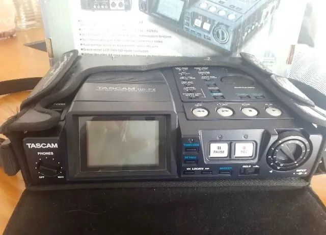 Gravador Tascam HD-P2