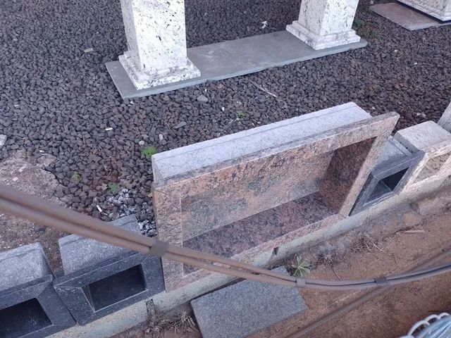 Nicho em granito marrom coral - Foto 4