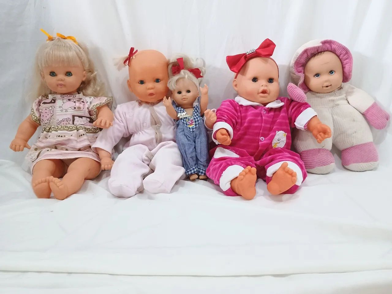 Lote com 5 bonecas antigas  - Foto 6