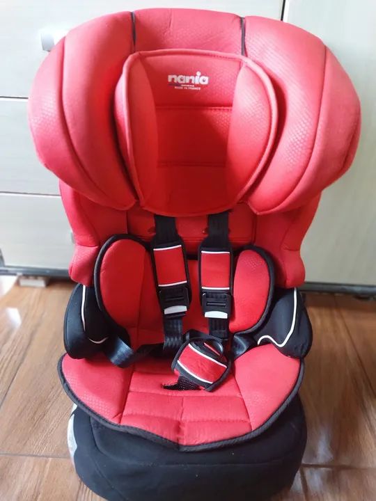 Cadeira de Carro para Bebê - Nania - Vermelha - Foto 2
