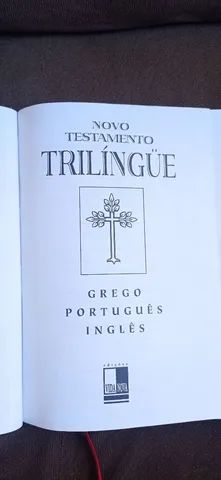 Novo Testamento Trilíngue  - Foto 3