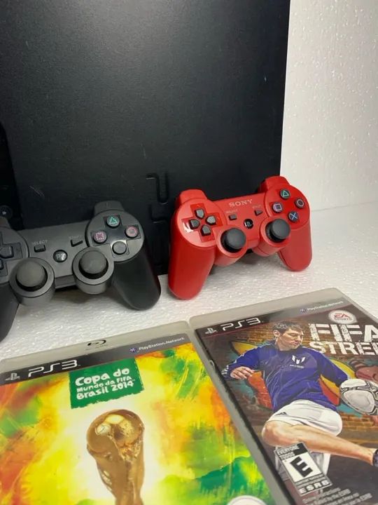 PS3 Slim Seminovo Destravado com Garantia - Foto 5