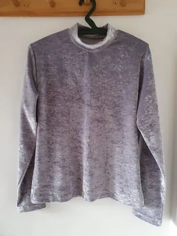 Blusa veludo 