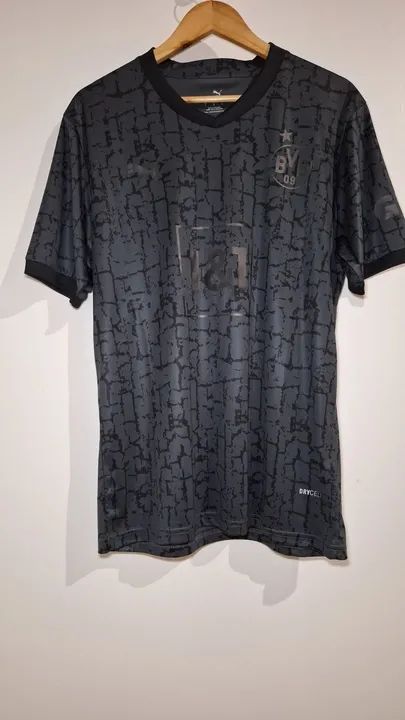 Camiseta Borussia Dortmund - Preta - G