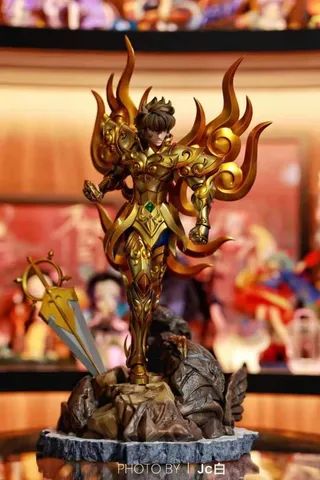 WWF STUDIO 1/6 - AIOLIA E AFRODITE SOG - Saint Seiya - Decorações