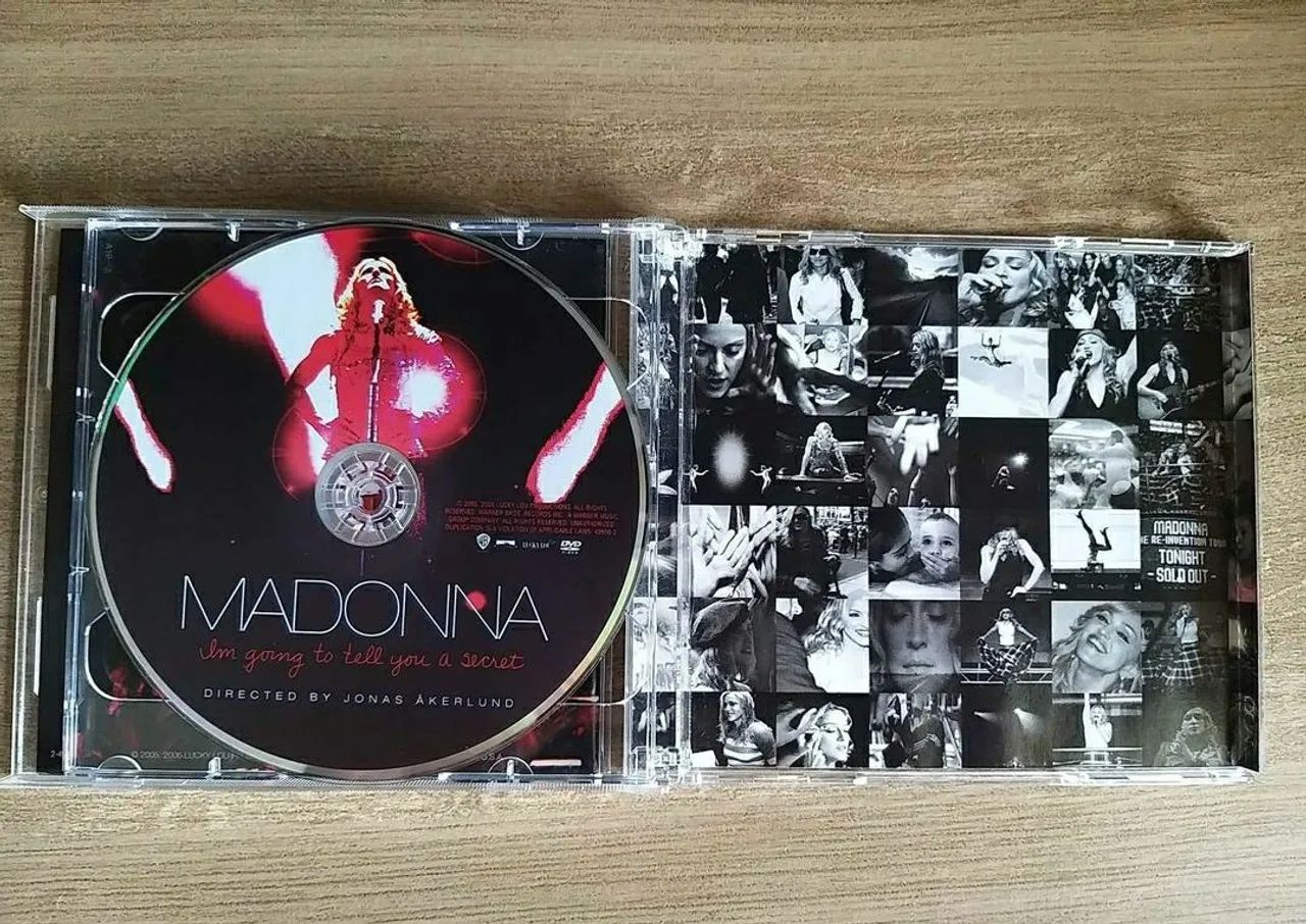 CD + DVD Madonna I'm Going To Tell You A Secret (Importado EUA) - Foto 2