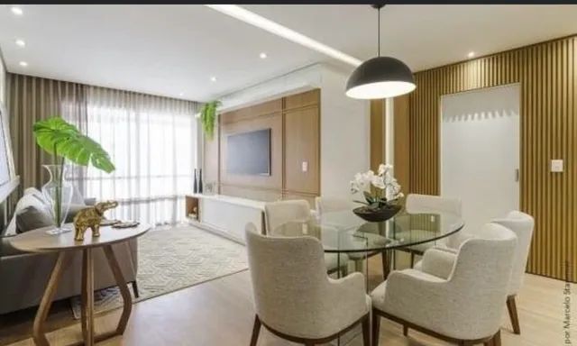 Apartamento com sacada gourmet opçãgarden