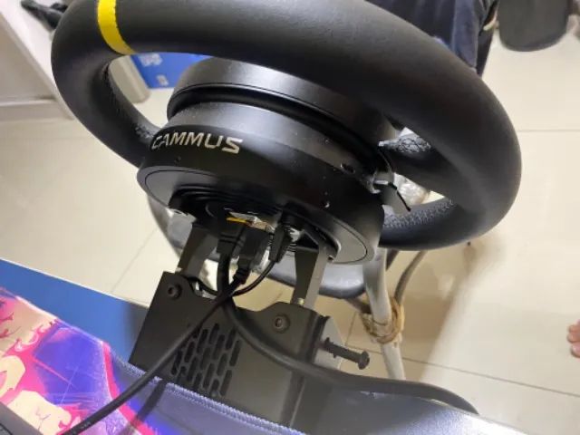 Simulador direct drive cammus c5 + pedais sim jack celula de carga - Foto 2