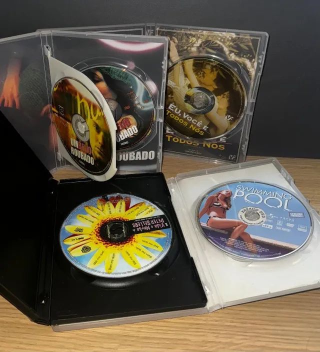 dvd: a vida e morte de peter sellers + swimming pool + um beijo roubado + eu, você e todos - Foto 2