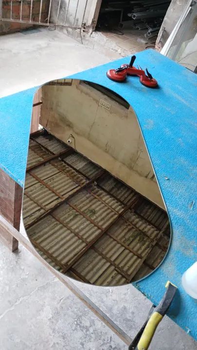 Espelhos orgânicos todos novos 