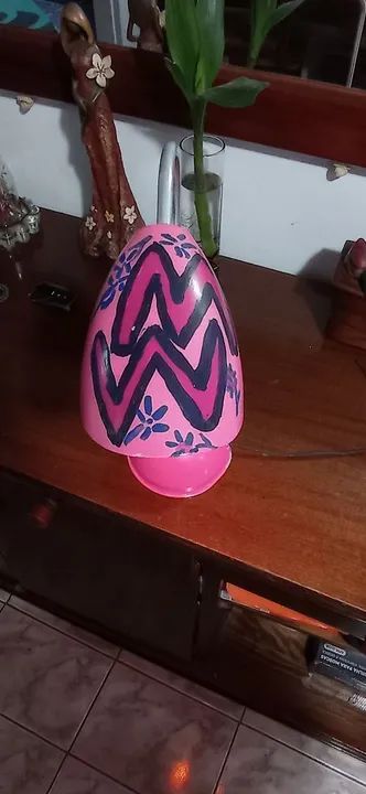 Luminária em alumínio 