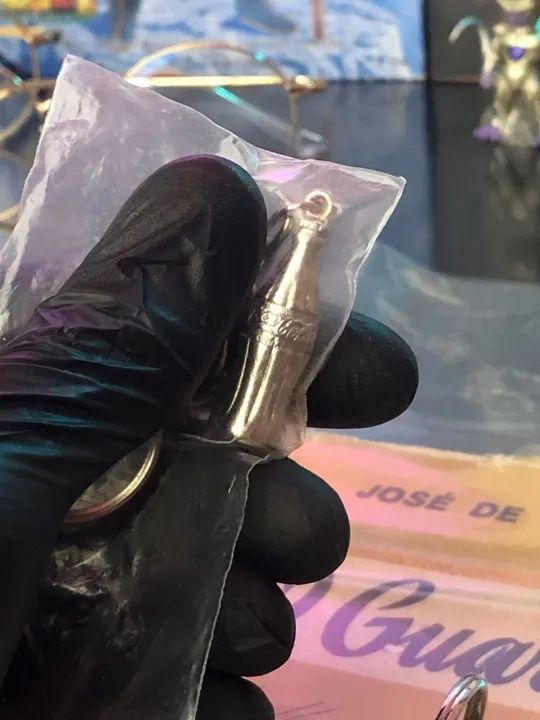 coca-cola relíquia / miniatura garrafa coca-cola de colecionador - pronta entrega correios - Foto 2