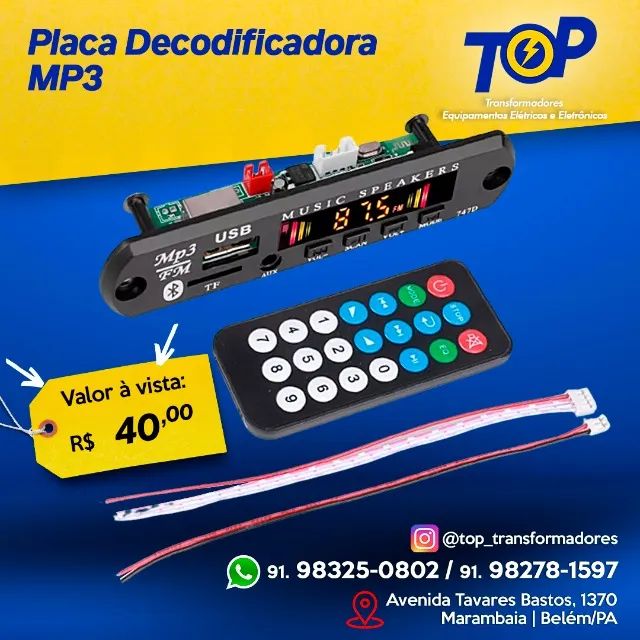 placa decodificadora mp3