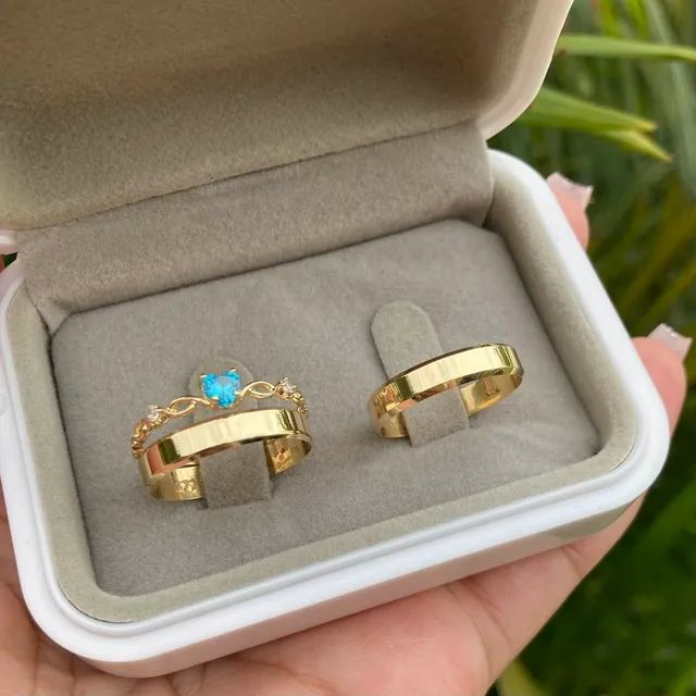 PAR DE ALIANÇAS CASAMENTO  - Foto 5