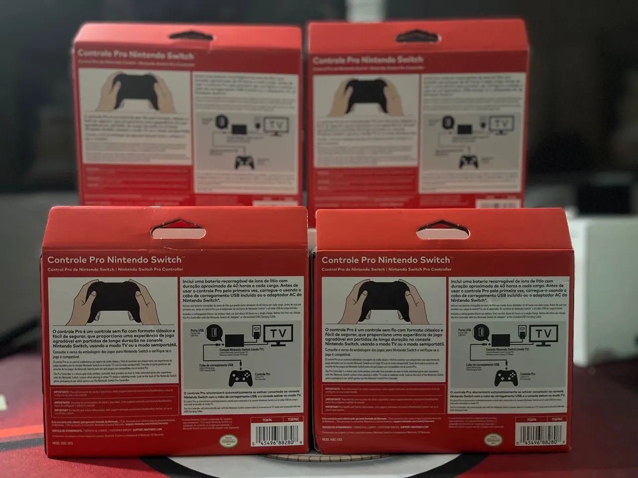 PRO Controller Nintendo Switch lacrado - Foto 2