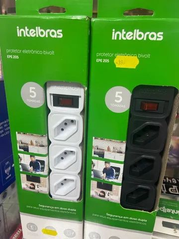 Filtro de linha 5 tomada eletrônico P/ Elétricos 59