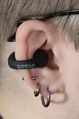 Fone Sem Fio da Sony modelo Ambie Bluetooth Original Sony NF Caixa Case - Foto 6