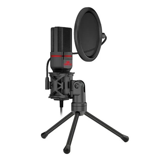 Microfone Streamer P2 Redragon Seyfert GM100 - WZetta  - Foto 3