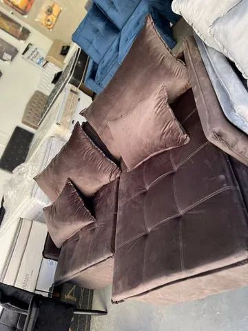 Sofá Roma Sem Caixa Com Pillow Top<br>1.60mt Variedades de cores - Foto 3