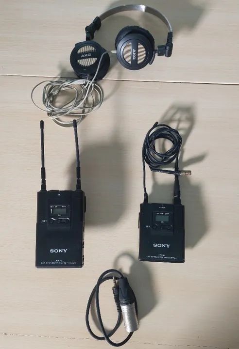 Microfone sem fio Lapela Sony UWP - Foto 2
