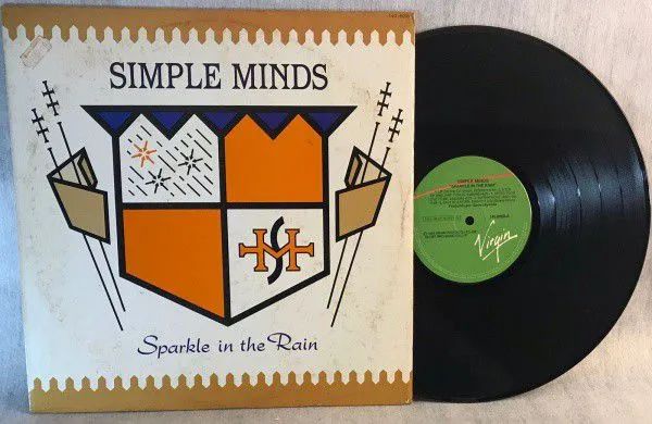 LP SIMPLE  .MINDS SPARKLE IN THE RAIN 1984/87