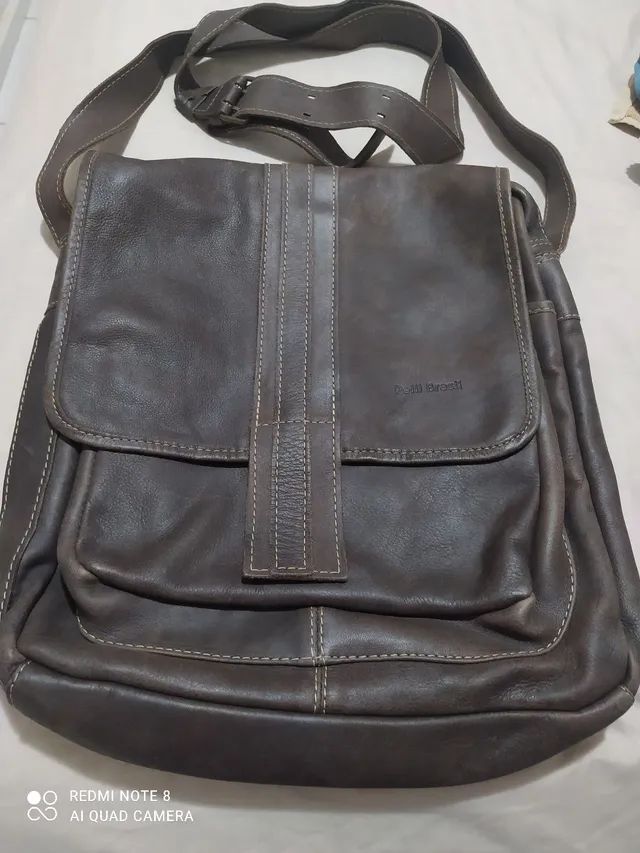 Bolsa de couro legítimo  - Foto 3