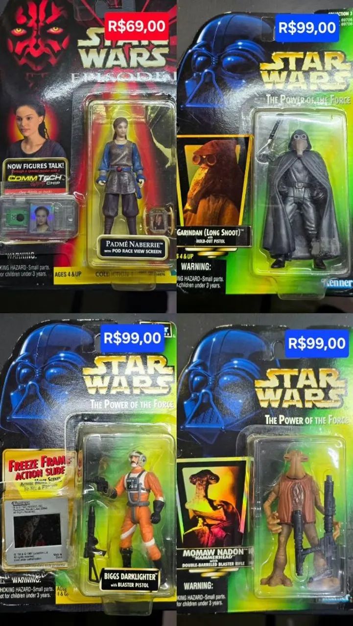 Bonecos Star Wars e Pixar  - Foto 4