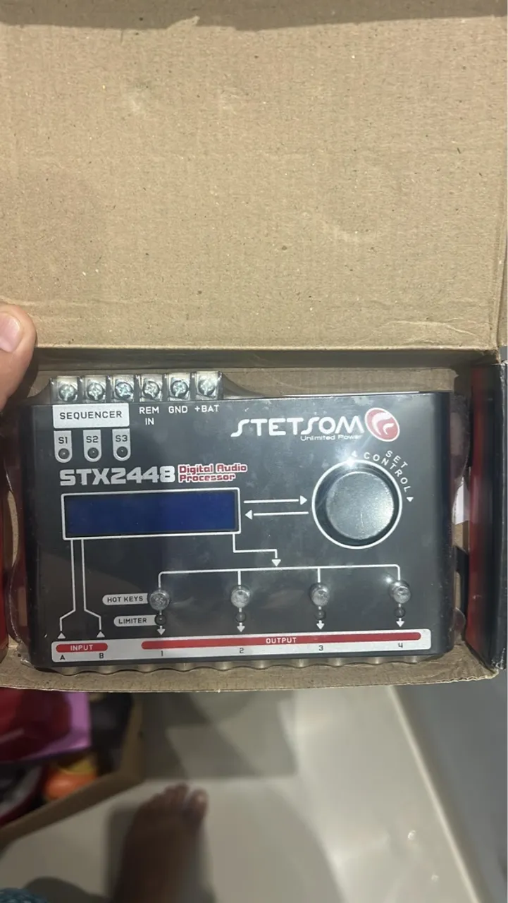 Processador Digital de Áudio STETSOM STX2448