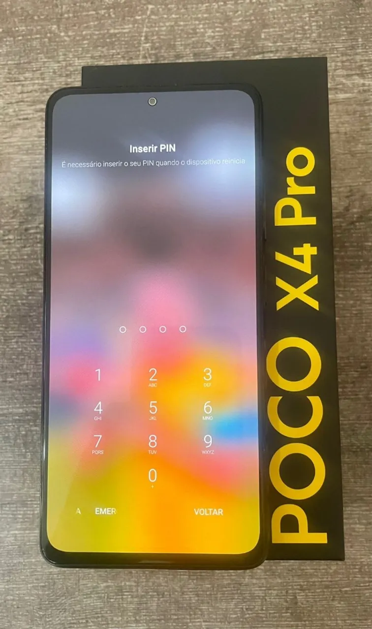 Poco X4 Pro 5G 256GB 8RAM Impecável