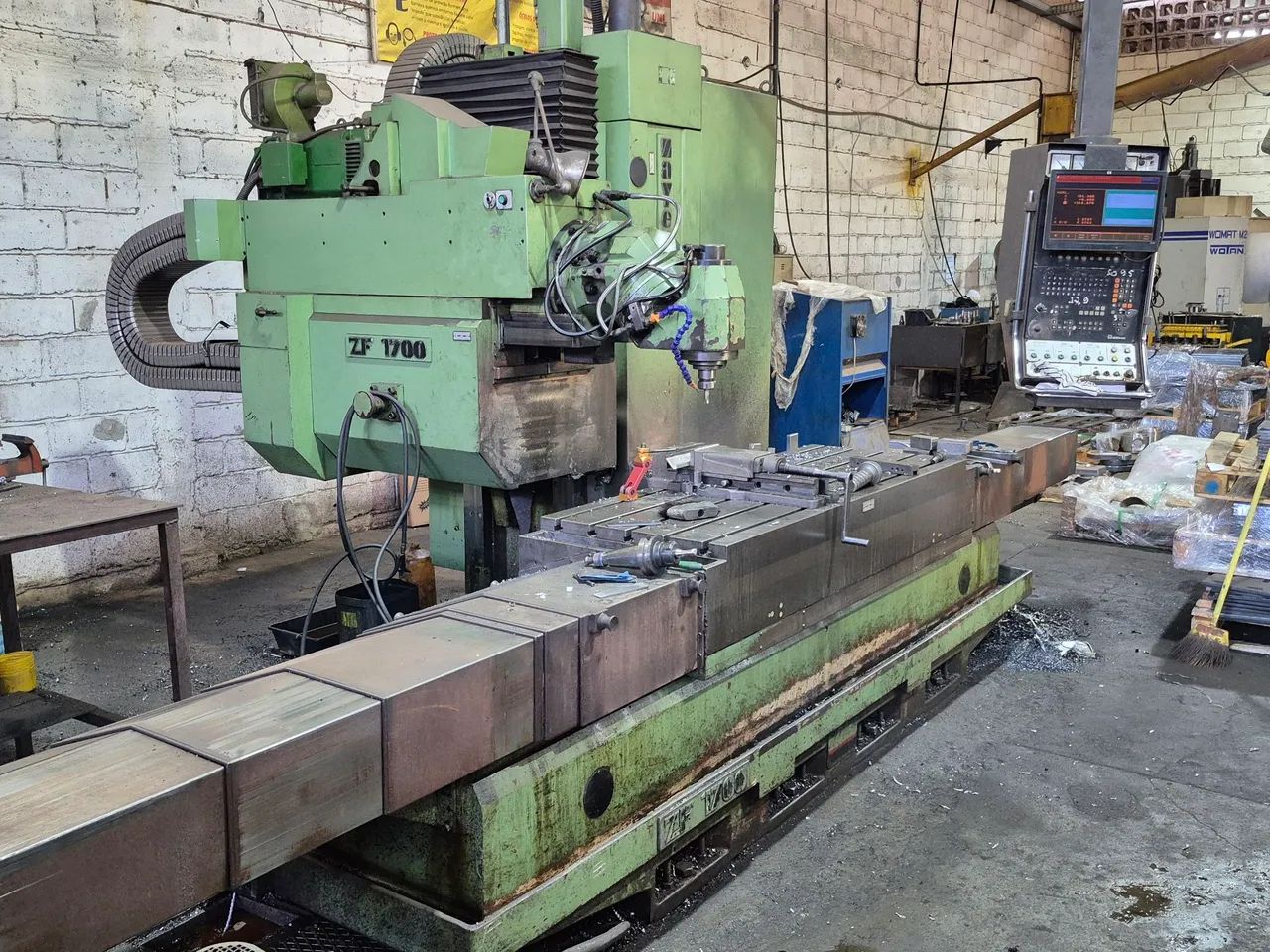 Fresadora CNC Zayer ZF 1700 - Máquinas para produção industrial