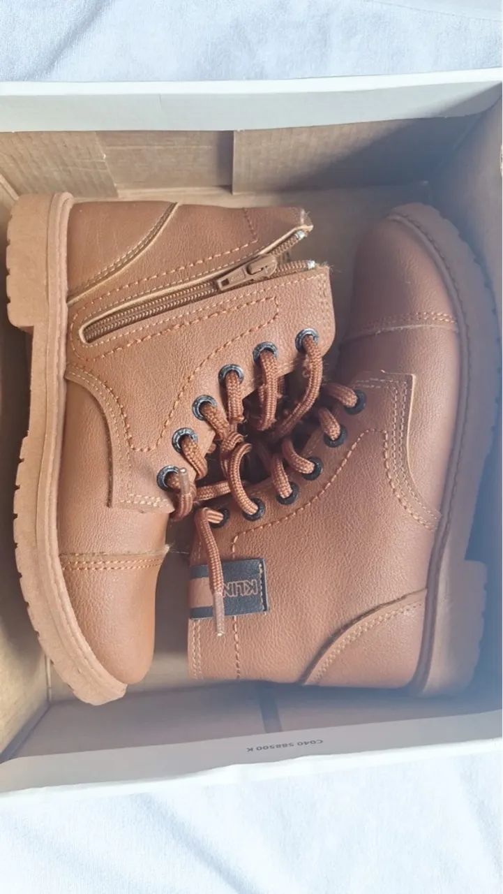 Bota Infantil Klin - Conforto e Estilo para Pequenos