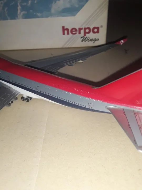 Miniatura avião boeing 747 - Foto 4