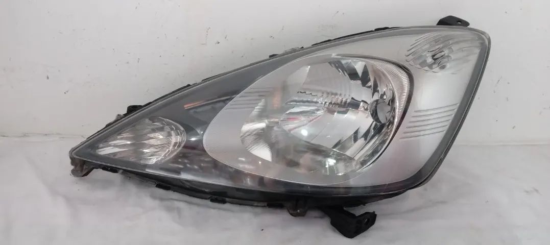 Farol Honda Fit 2009 2010 2011 2012 Máscara Cinza Original VALEO Lado Esquerdo Motorista - Foto 5