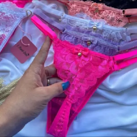 Conjunto de Lingerie de Renda