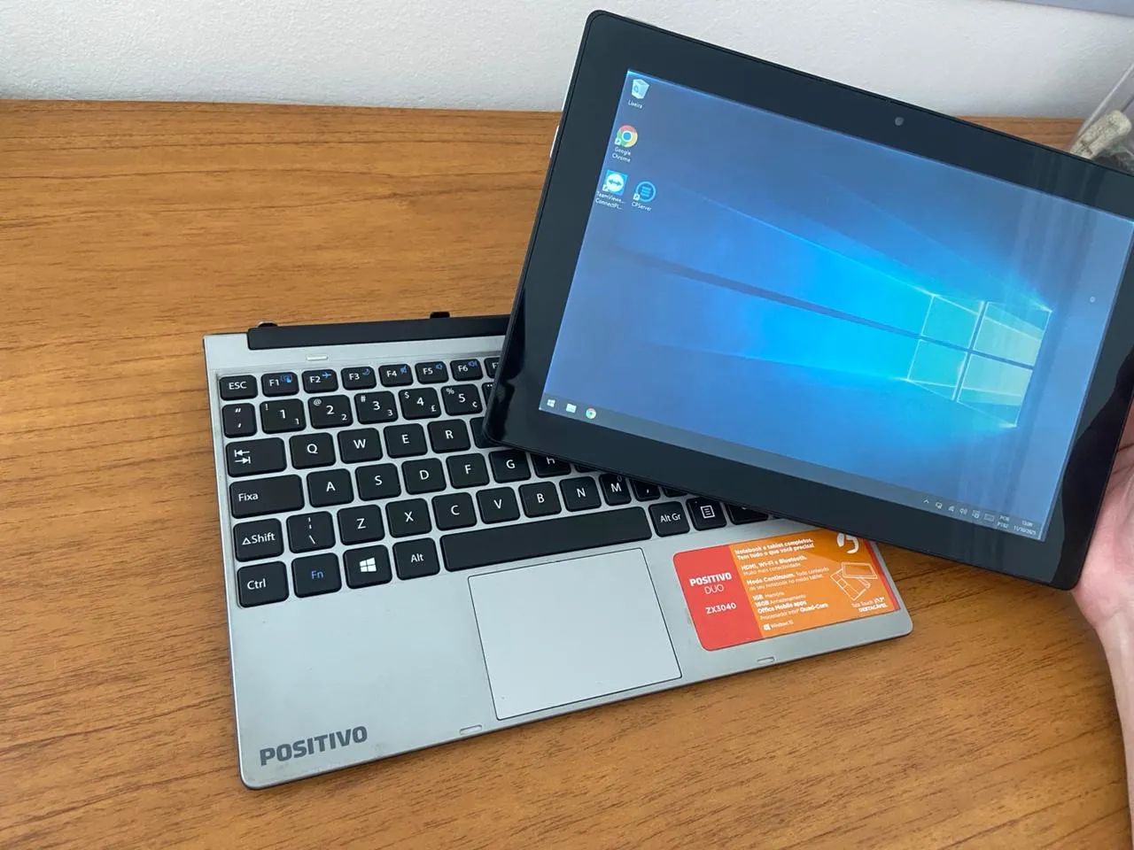 Notebook Positivo Duo ZX3040 - Notebooks - Cidade dos Colibris