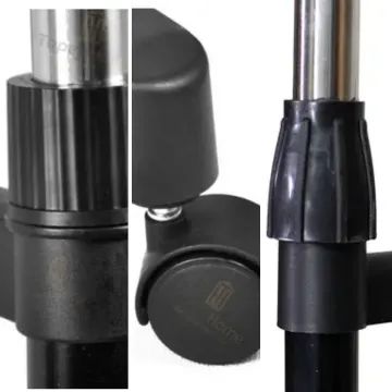 Arara Dupla Regulável Inox Com Sapateira e Rodinhas _ CS171 - Foto 3