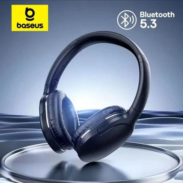 Fone de ouvido Baseus D02 Pro bluetooth 5.3 bobina de 40mm - Novo/Lacrado - Entrego!!!