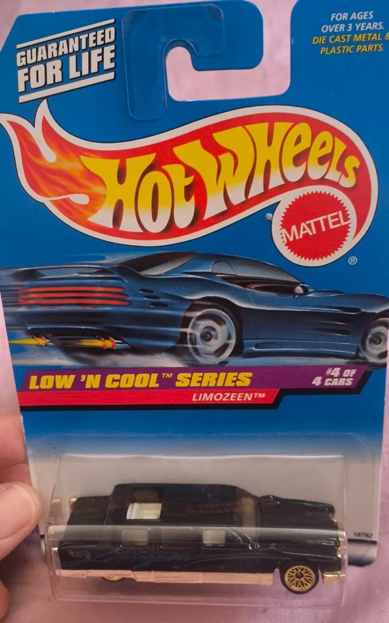 Hot Wheels Limozeen blue card  - Foto 2