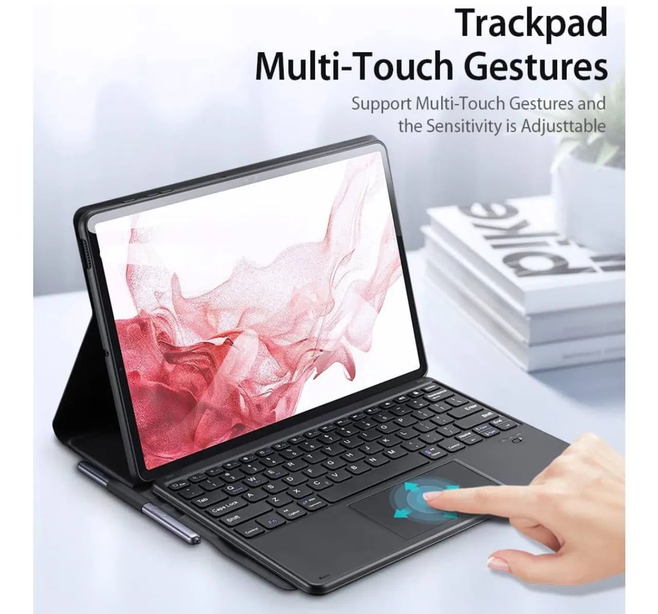 Capa Teclado Bluetooth Dux Ducis - Foto 3