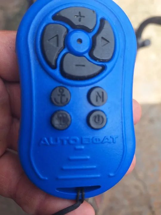 Vende se motor elétrico minn kota 55 libras com autoboat smart head - Foto 4