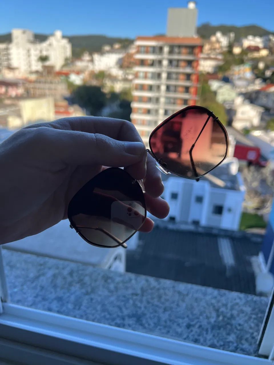 Óculos escuro estilo rayban