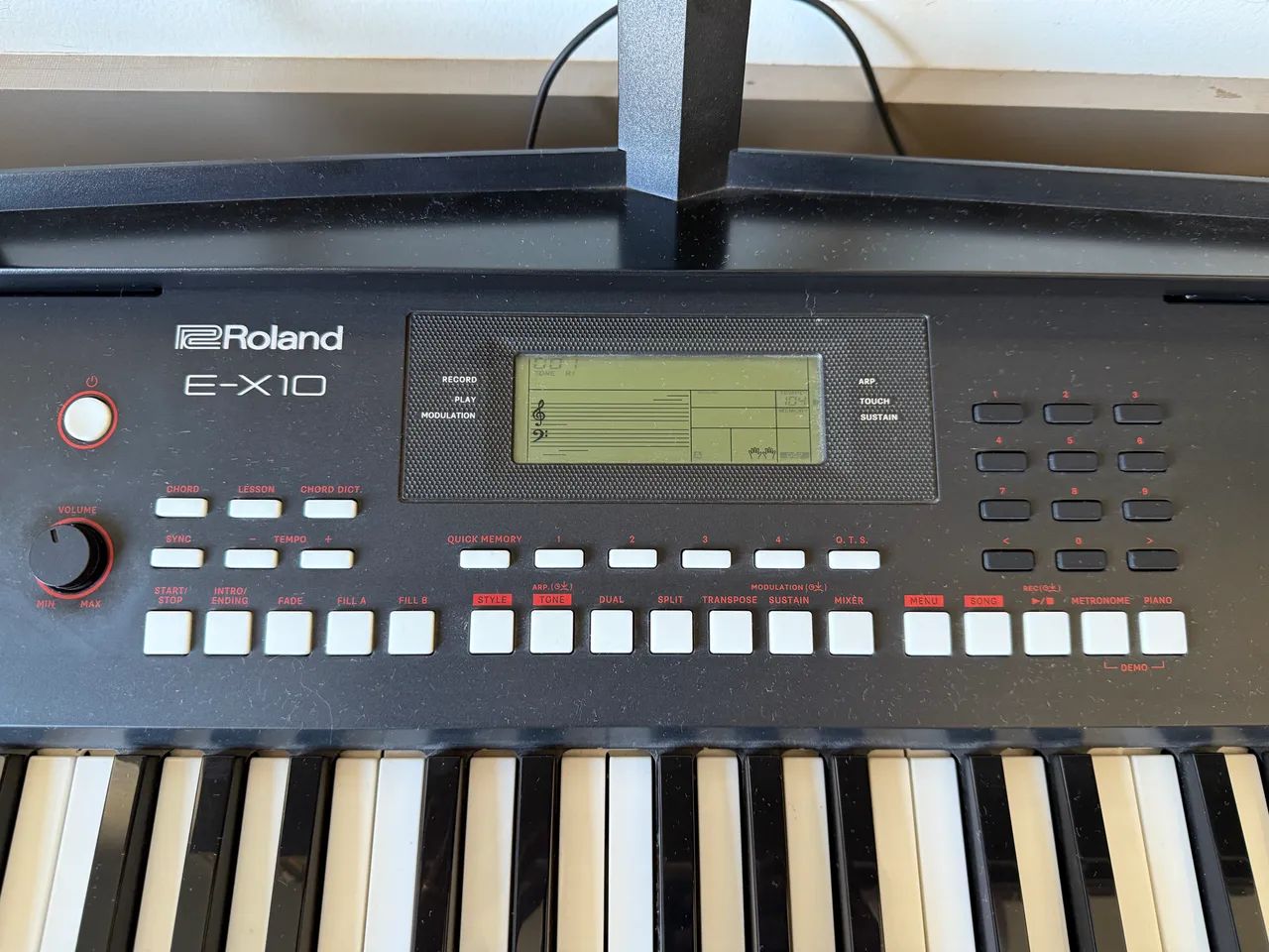Teclado Roland E-X10 - Instrumentos musicais - Guará II, Brasília