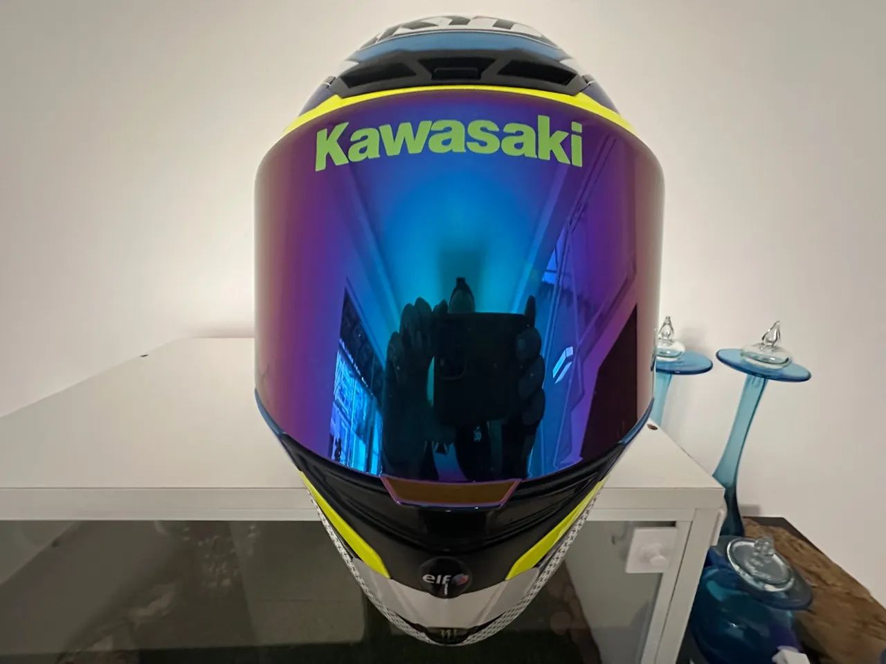 Capacete KYT numeração 62/XL NOVÍSSIMO  - Foto 4