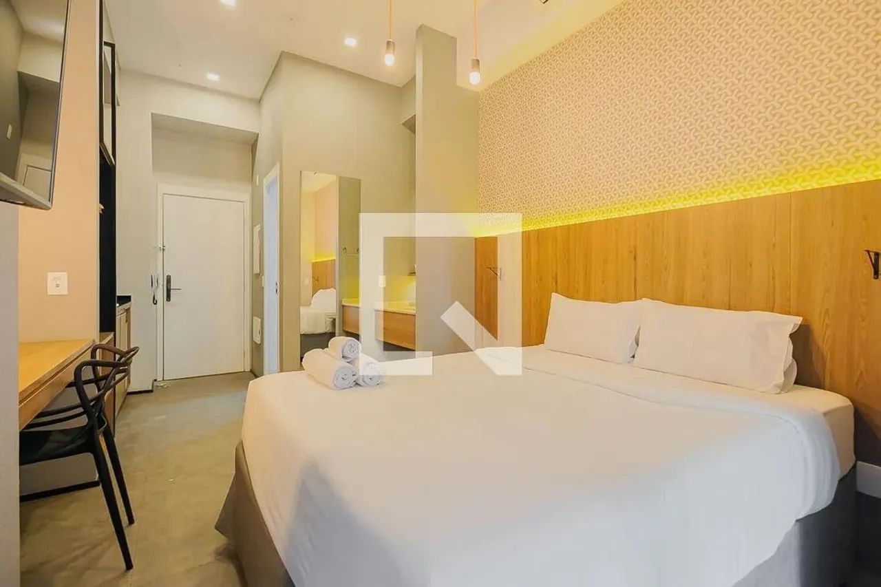 Studio para alugar com 30m², 1 quarto e sem vaga - Foto 2