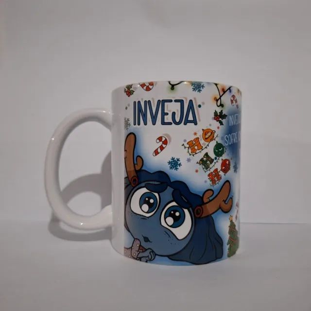 Caneca personalizada Divertidamente Inveja - Feliz Natal
