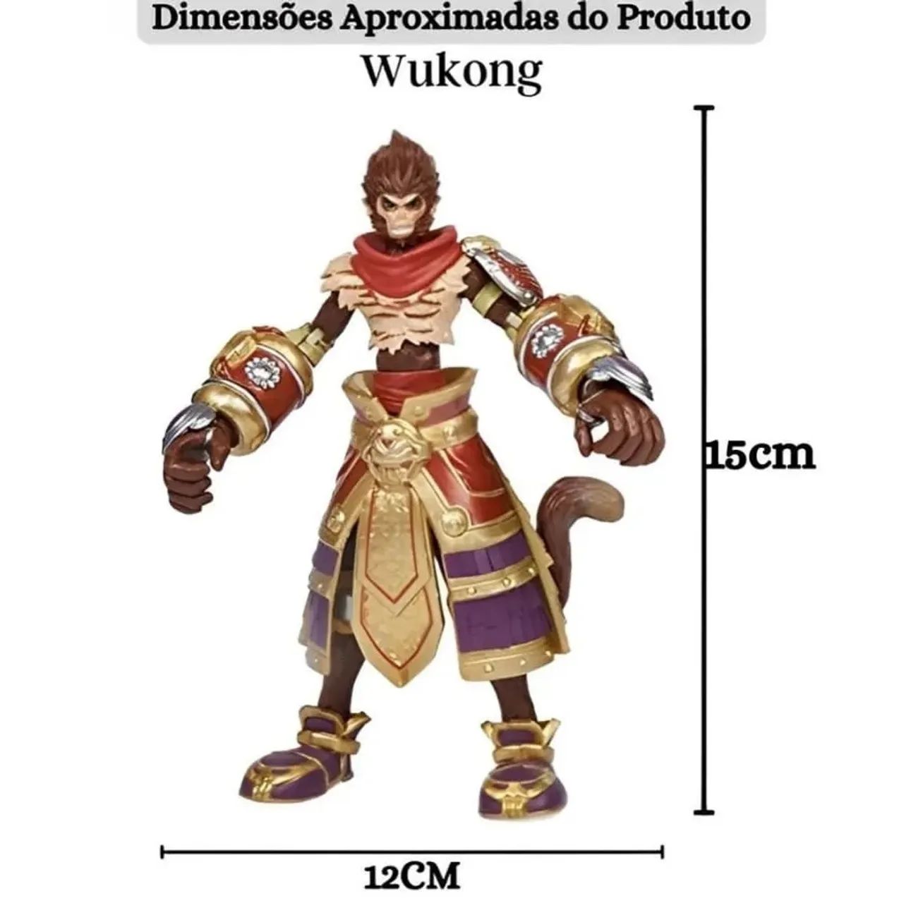 Boneco - Wukong - League of Legends - Foto 4