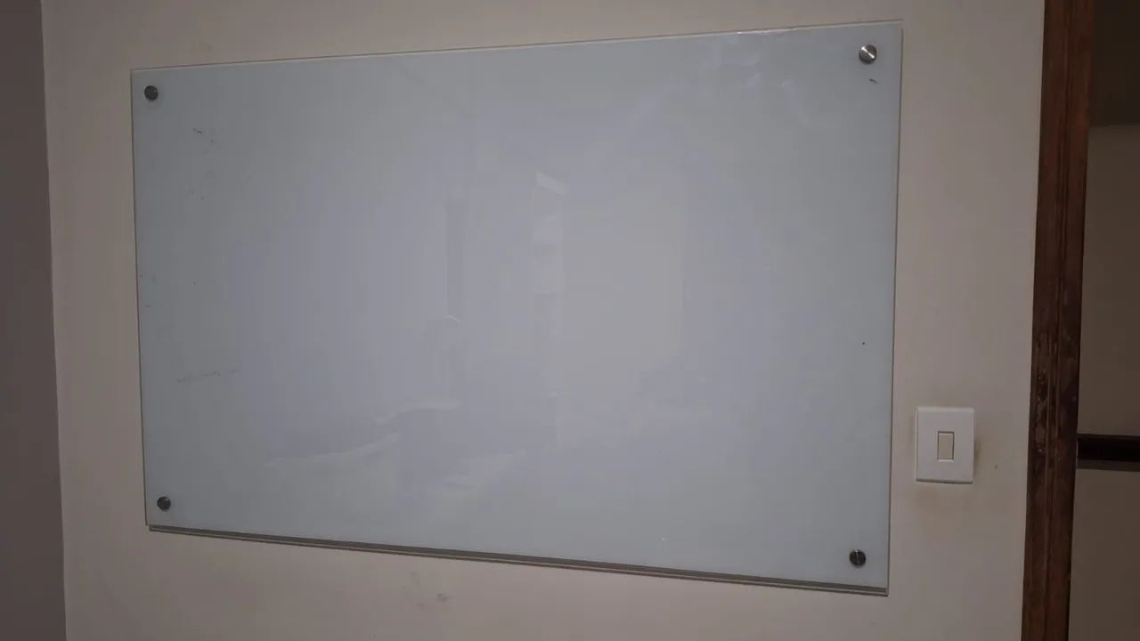 Lousa de vidro 140cmx90cm