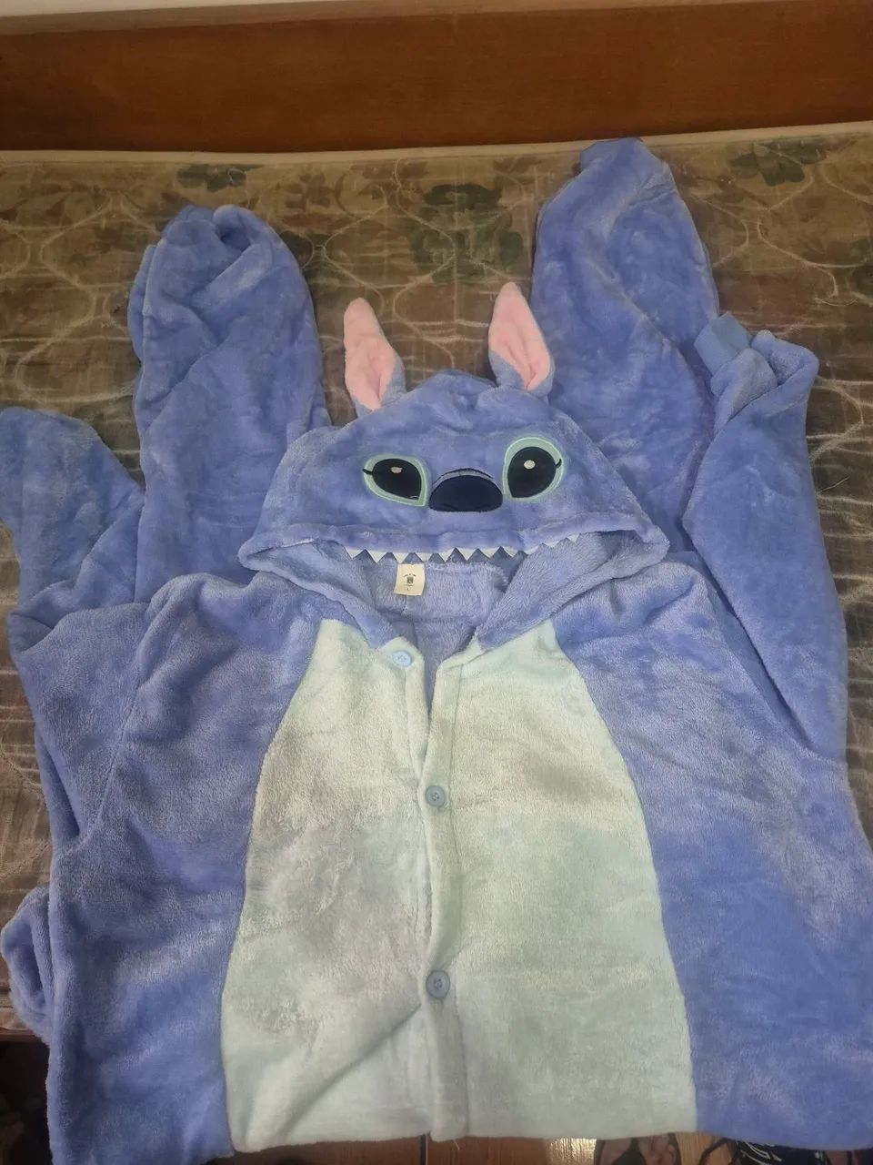 Pijama com capuz Stitch64861040580609120