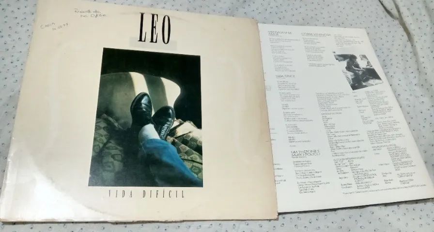 Léo Jaime - Vida Difícil Lp - Foto 2