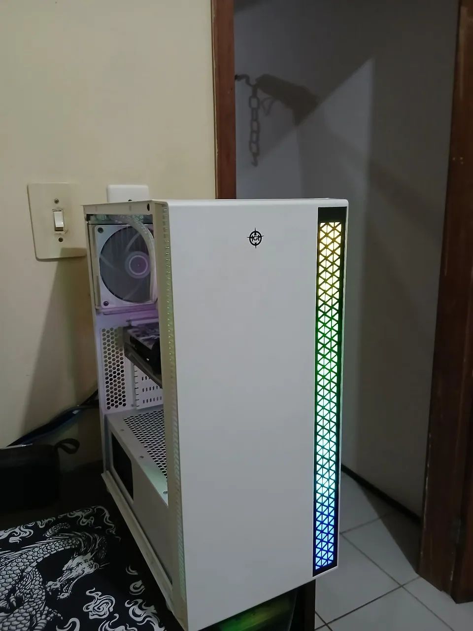 Pc gamer Ryzen 7, Rx 6700XT troco em Notebook - Foto 4